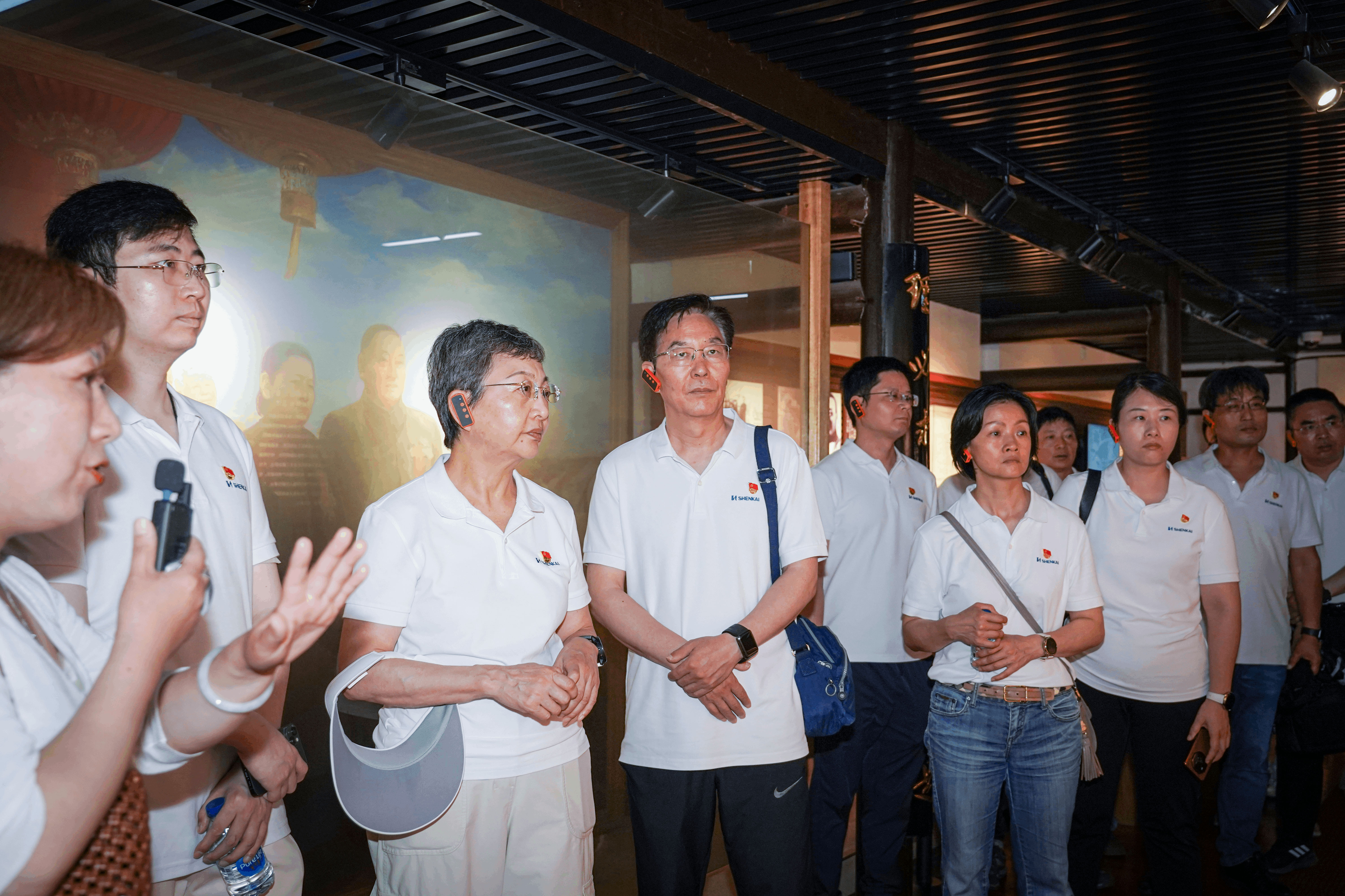 追寻先贤足迹，，，，，坚守初心使命——尊龙凯z6mg官网组织开展“庆七一”主题党建运动(图4)